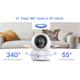 Ezviz H6C Pro - Indoor pan and tilt IP camera with WiFi, 4MP, 4mm