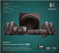 Logitech Z906 5.1 Speaker System - 500 W RMS