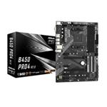 ASRock MB Sc AM4 B450 PRO4 R2.0, AMD B450, 4xDDR4, 1xDP, 1xHDMI, VGA