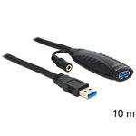 Delock USB 3.0 prodlužovací kabel, aktivní 10 m