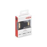 Ednet HDMI adapter, type A - DVI-I(24+5) M/F, Full HD, bl, gold