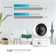 Ezviz C6N indoor 4MP PTZ IP camera, Smart tracking