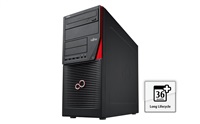 FUJITSU PC Celsius W550 - I7-6700@3.4Ghz, 2x4GB, 1TB, K420-2GB, DVDRW, READER, DVI, 2xDP, RS232, W7P