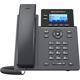 Grandstream GRP2602P SIP phone, 2,21" LCD display, 4x SIP account, 2x100Mbit and PoE