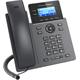 Grandstream GRP2602P SIP phone, 2,21" LCD display, 4x SIP account, 2x100Mbit and PoE