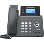 Grandstream GRP2603P SIP phone, 2,48" LCD display, 6x SIP account and PoE