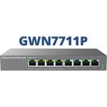 Grandstream GWN7711P Layer 2 Lite managed switch, 8 ports, 4x PoE/PoE+