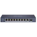 Hikvision DS-3E0510HP-E PoE Switch, 8x PoE, 110W