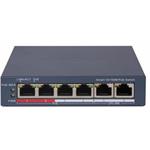 Hikvision DS-3E1106P-EI PoE Smart managed Switch, 4x PoE, 60W