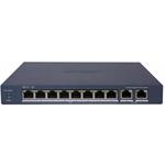 Hikvision DS-3E1510P-EI PoE Smart managed Switch, 8x PoE, 110W