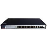 Hikvision DS-3E2528P(B) Smart managed switch, 24x PoE, 370W