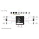 Hikvision DS-KD8003-IME1/EU - IP modul intercom, 1x button, 2MP