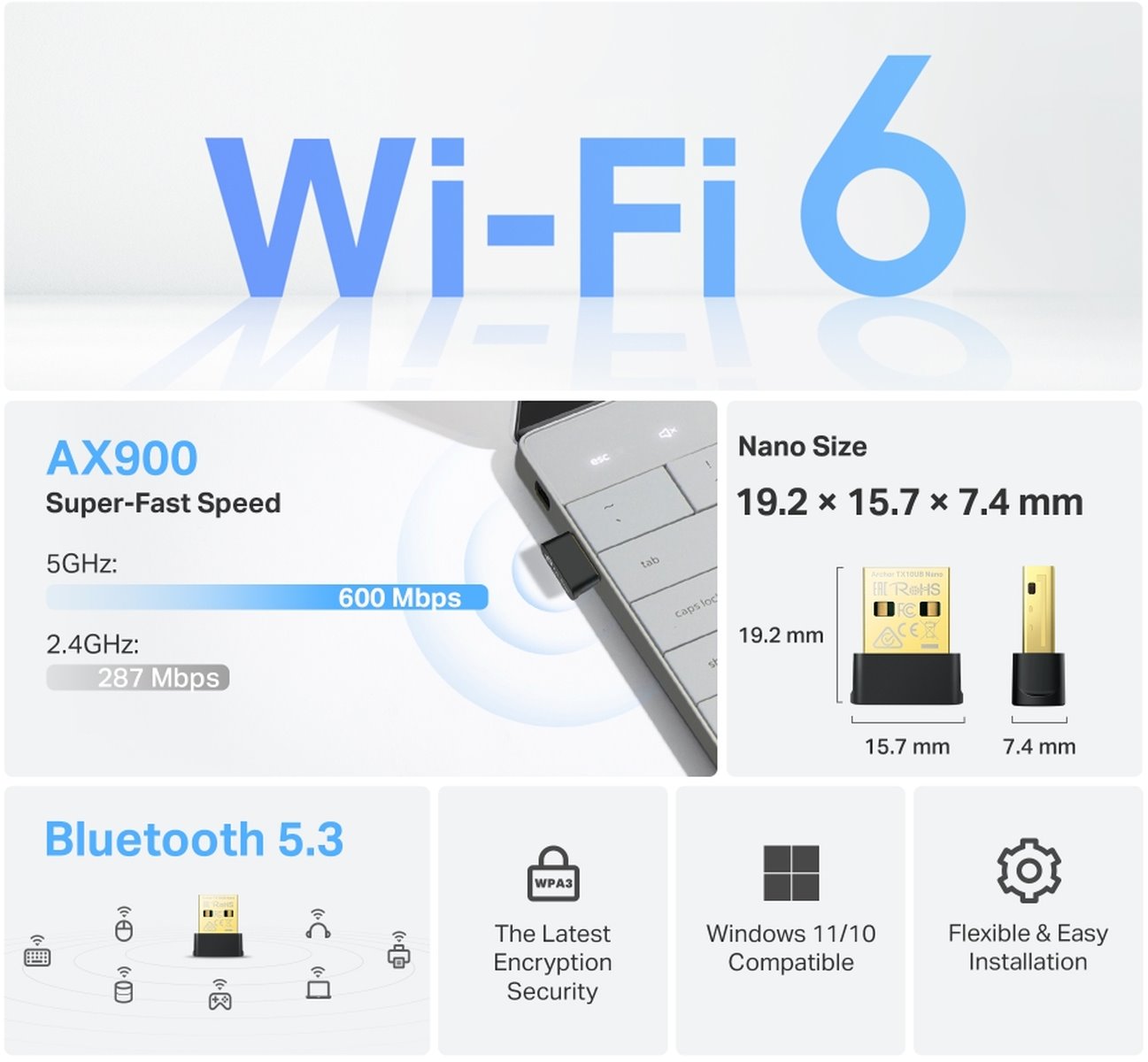 TP-Link Archer TX10UB Nano