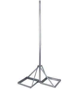 Pole mast 2m disassembled, d=40/50mm with base for two tiles | Discomp ...