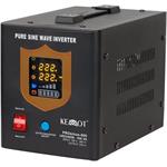 Kemot UPS 500W, 800VA, pure sine wave, 12V, black