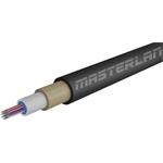 Masterlan Air1 fiber optic cable - 12vl 9/125, air-blowen, SM, HDPE, black, G657A1, 1m