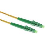 Masterlan fiber optic patch cord, LCapc/LCapc, Simplex, Singlemode 9/125, G.657.A1, 0,5m