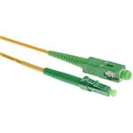 Masterlan fiber optic patch cord, SCapc/LCapc, Simplex, Singlemode 9/125, G.657.A1, 0,5m