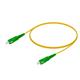 Masterlan fiber optic patch cord, SCapc/SCapc, Simplex, Singlemode 9/125, G.657.A1, 0,5m