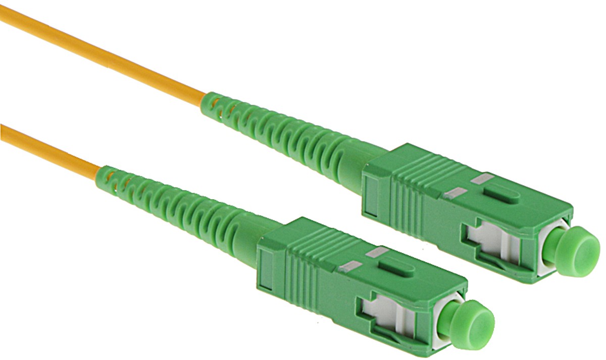 Masterlan fiber optic patch cord, SCapc-SCapc, Singlemode 9/125 ...