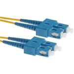 Masterlan fiber optic patch cord, SCupc/SCupc, Singlemode 9/125, Duplex, 15m