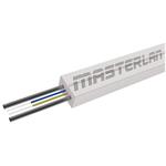 Masterlan MDIC fiber optic cable - 2F 9/125, SM, LSZH, white, G657A1, 1000m, outdoor