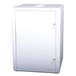 Masterlan one-piece rack data cabinet 19" 15U/600mm, disassembled - FLAT PACK, metal door