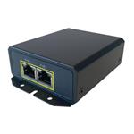 MaxLink MAXPI60EXT1x2 industrial-rated PoE extender - 802.3af/at, 60W, 1Gbit, 2xPoE