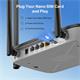 MERCUSYS MB115-4G - 300 Mbps Wireless N 4G LTE Router