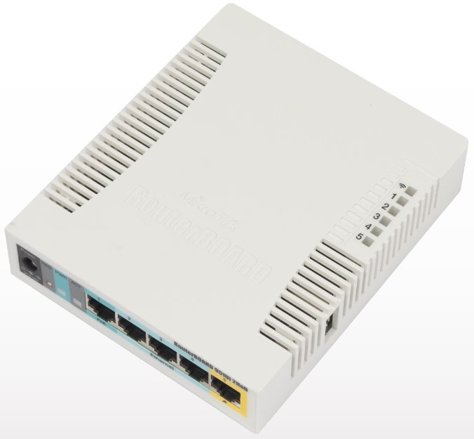 MikroTik RouterBOARD RB951Ui-2HnD | Discomp - networking solutions
