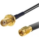 Pigtail RF240 0,3m - SMA female / SMA male