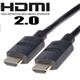 PremiumCord HDMI 2.0 High Speed + Ethernet kabel, zlacené konektory, 2m