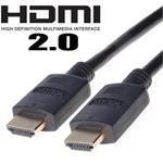 PremiumCord HDMI 2.0 High Speed + Ethernet kabel, zlacené konektory, 5m