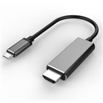 PremiumCord USB3.1 typ-C na HDMI kabel 1,8m rozlišení obrazu 4K*2K@60Hz Aluminium