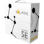 Solarix ethernet cable CAT5E UTP PE outdoor 100m box