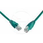 Solarix patch cable CAT5E SFTP PVC 20m green snag-proof