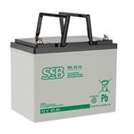 SSB AGM lead acid battery 12V 85Ah, lifetime 10-12 years, M6 connector