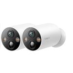 TP-Link Tapo C425(2-pack) outdoor IP camera, 4MP, 2.1mm, WiFi, battery