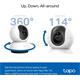 TP-Link Tapo TC72 - Pan/Tilt AI Home Security Wi-Fi Camera