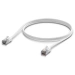 Ubiquiti UACC-Cable-Patch-Outdoor-C6A-1M-W outdoor Cat6a patch cable, 1m