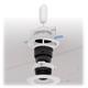 Ubiquiti UACC-G5-Dome-Ultra-FM-SB-W, flush mount for UVC-G5-DOME