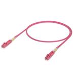 Ubiquiti UACC-OFC-M2-LULU-1M-50 - optical patch cord LCupc/LCupc, Duplex, Multi-mode 50/125, 1m (50pcs)