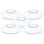 Ubiquiti UAP-AC-SHD - UniFi Wave2 AC AP, Security and BLE, 5-Pack