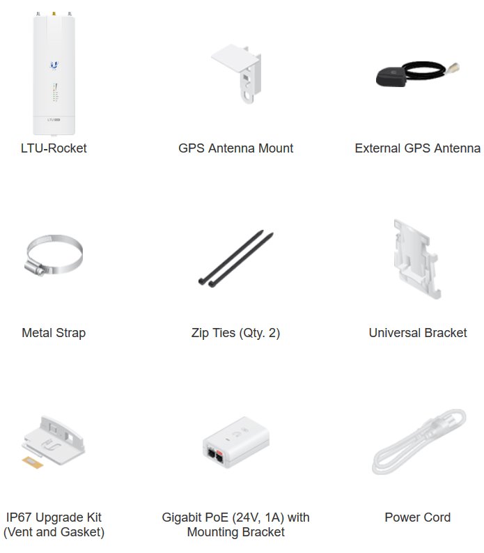 Ubnt Ltu Rocket 5ghz Ltu Basestation Radio Discomp