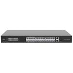 UNV switch NSW3000-24T1GT1GC-POE-IN - 24x 100Mbit PoE, 1x Combo, 1x 1G LAN