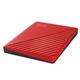 WD, HDD EXT My Passport 2Tb Red Worldwide