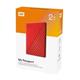 WD, HDD EXT My Passport 2Tb Red Worldwide